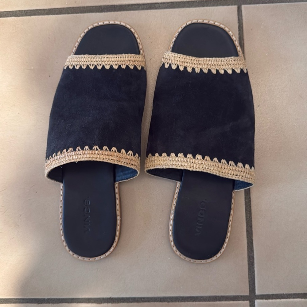 Vince suede slippers